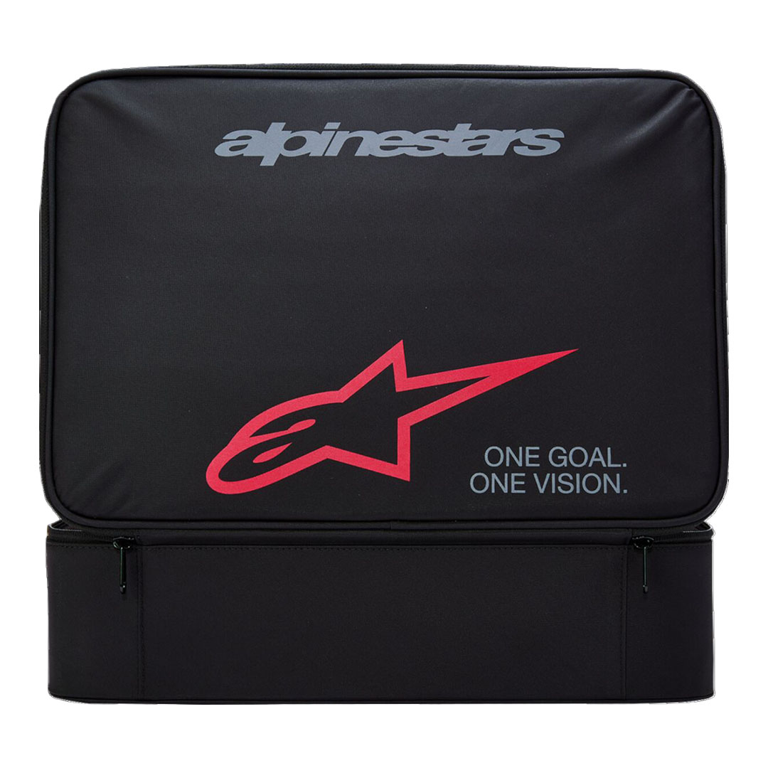 Torba za naočale Alpinestars Goggle Bag crna/crvena