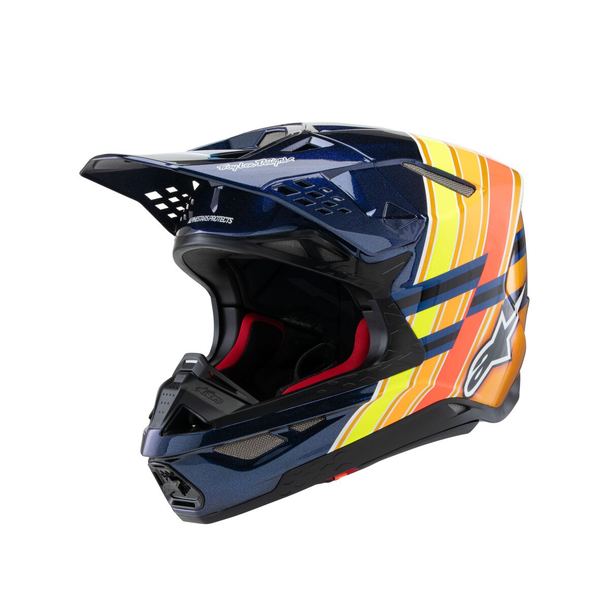 HELMET S-M10 TLD25 BL/OR/YL XS