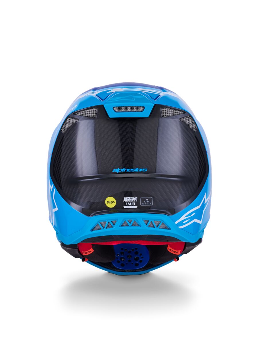 HELMET S-M10 FLOOD BLUE/BLK-CA