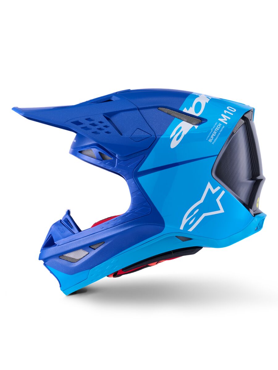 HELMET S-M10 FLOOD BLUE/BLK-CA