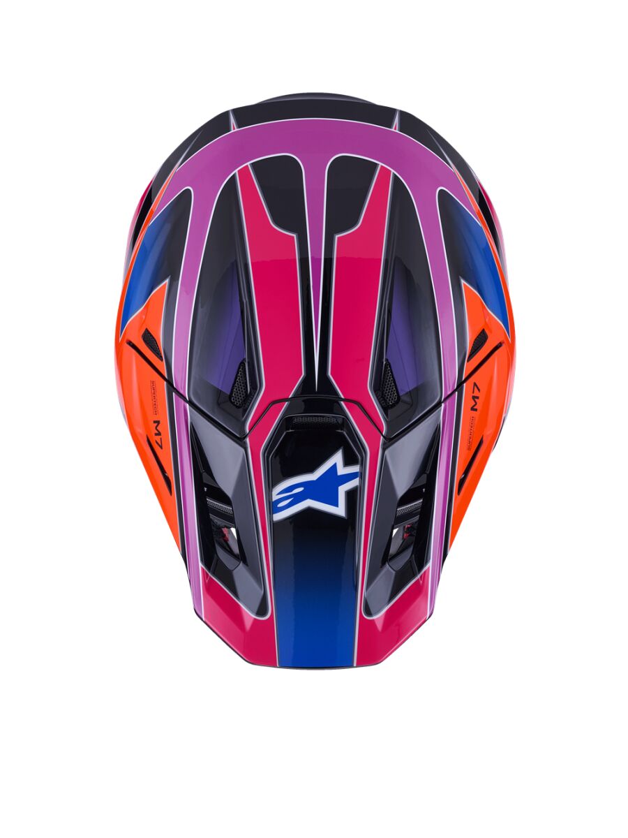 HELMET SM7 FUSE BLU/PU/PINK XS
