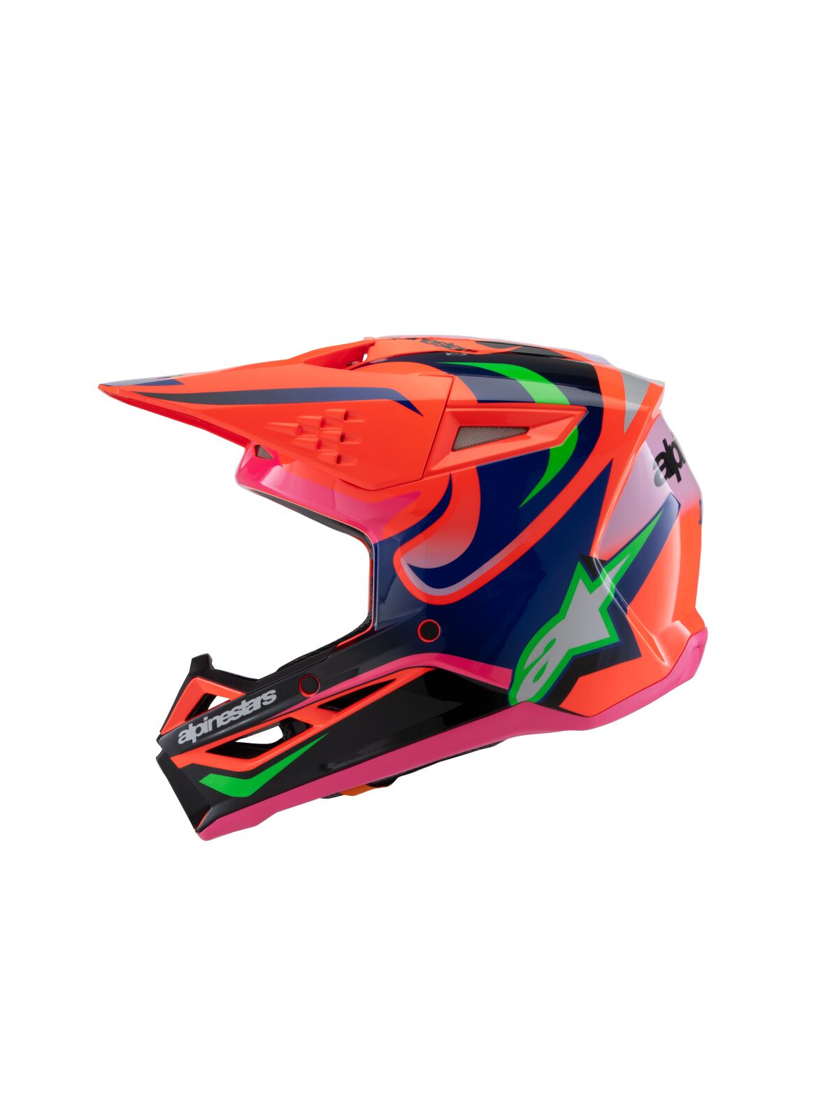 HELMET YTH SM3 DEEGAN OR/PU/PK