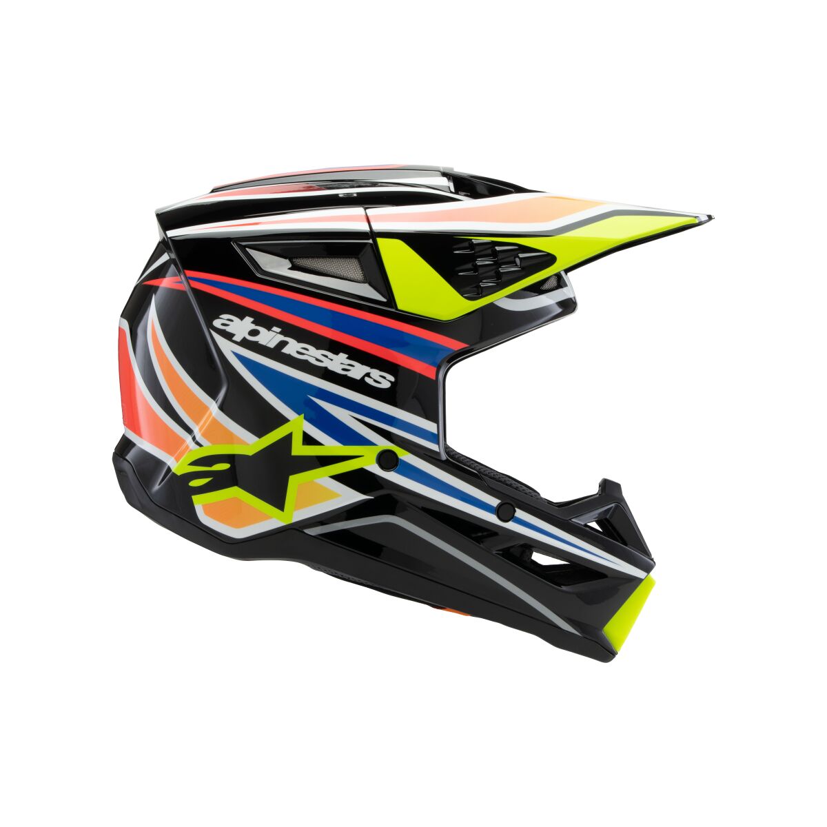 HELMET YTH SM3 WURX BLK/YL/B Y
