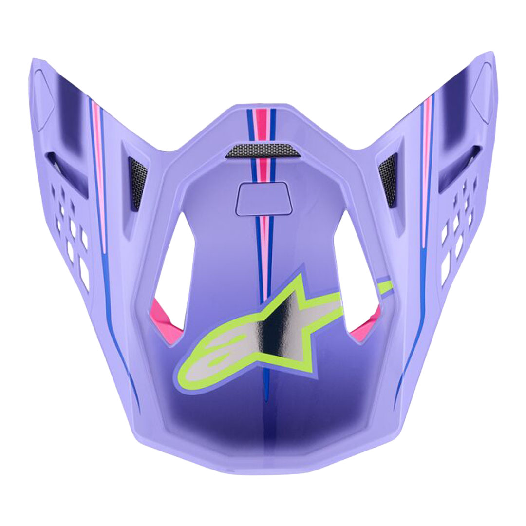 Alpinestars Supertech M10 Jett šilt za motocross kacigu