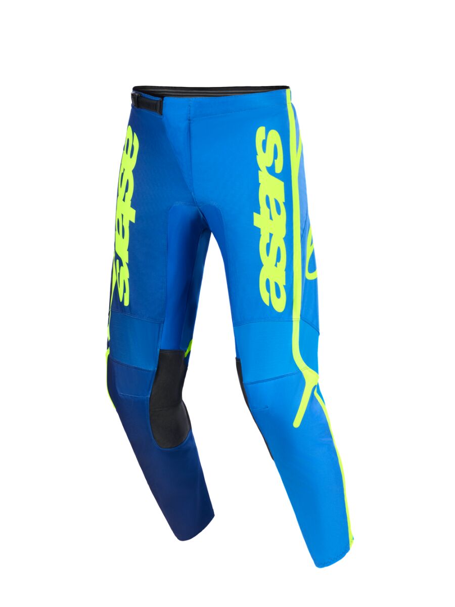 PANT FLUID APEX BLUE/YEL 28