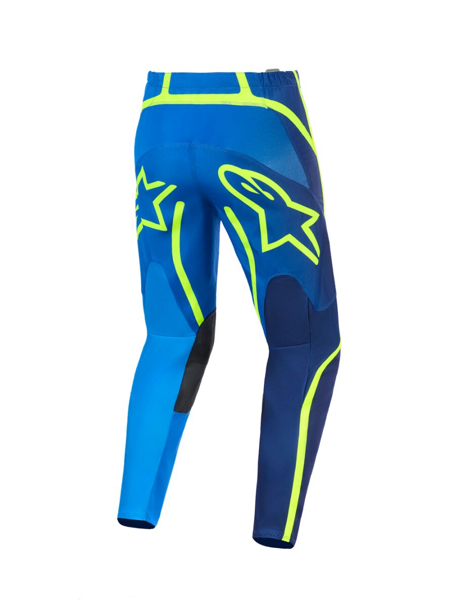 PANT FLUID APEX BLUE/YEL 28
