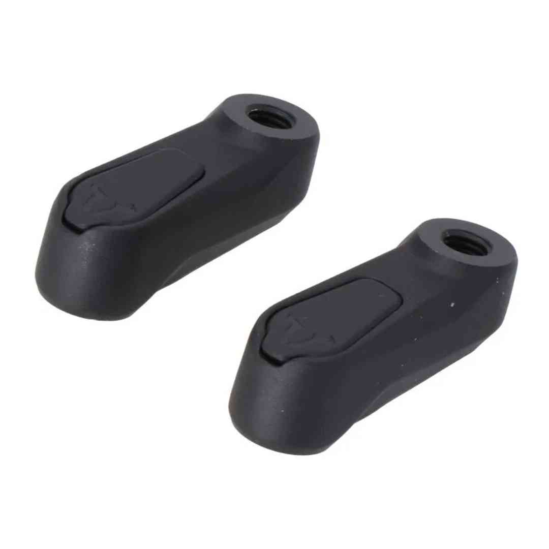 SW-MOTECH podaljški za vzvratna ogledala nameščeni na motor