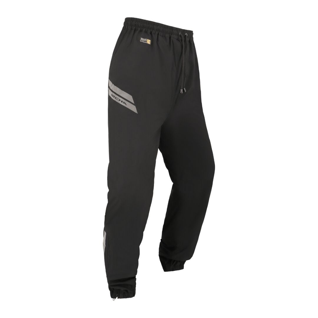 Prednji pogled na Richa Rain Stretch 2L motociklističke kišne hlače