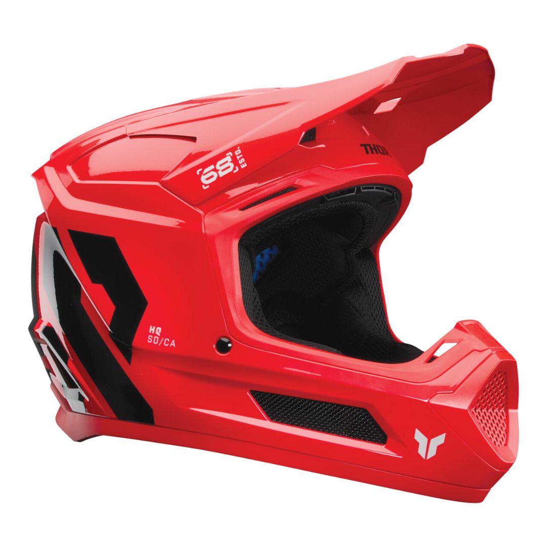 Thor Fleet Forge otroška motokros čelada – sprednji pogled