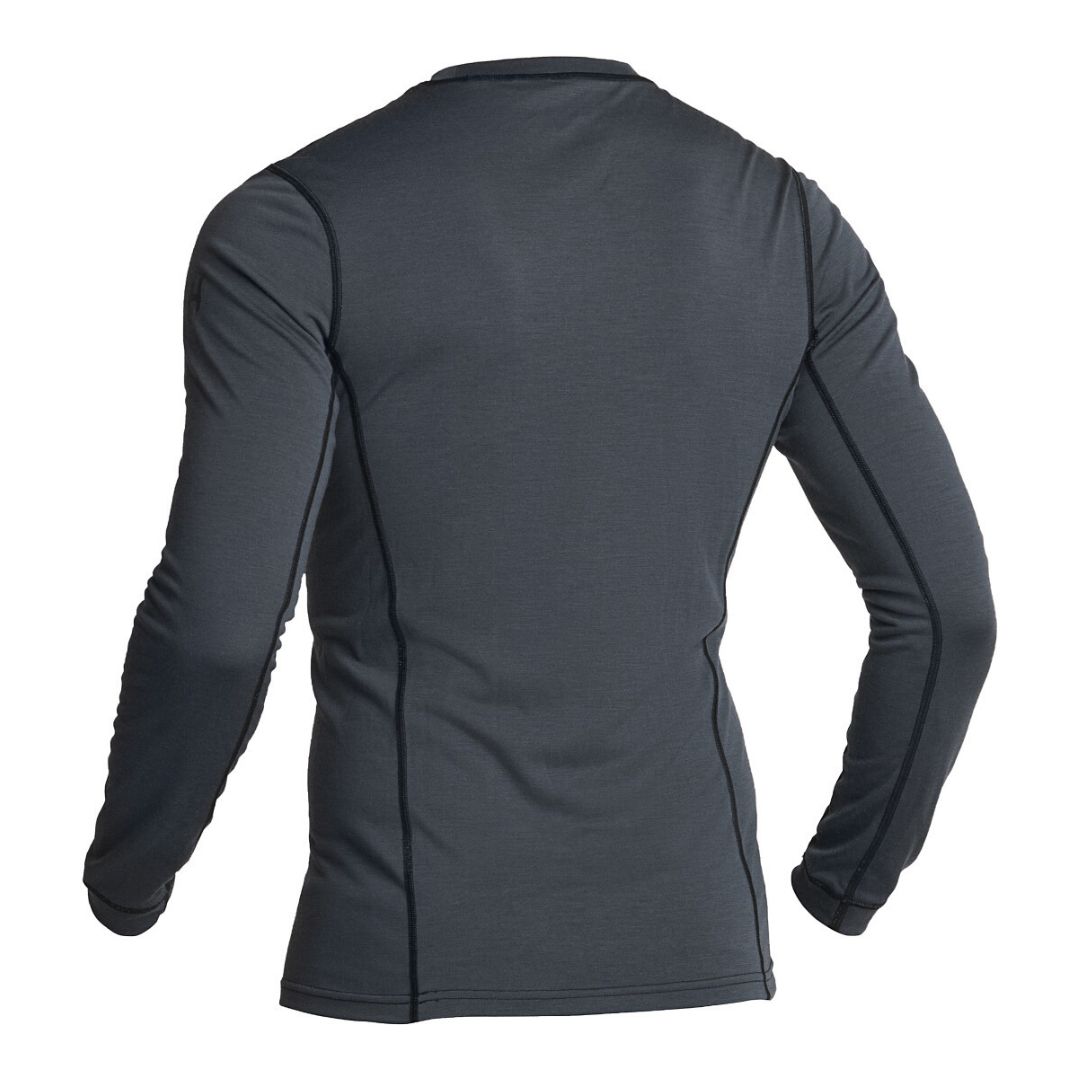 Detajl merino volne na majici Comfort Longsleeve