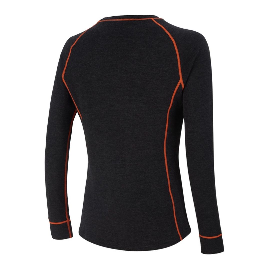 AMOQ merino motoristična spodnja majica – pogled od spredaj