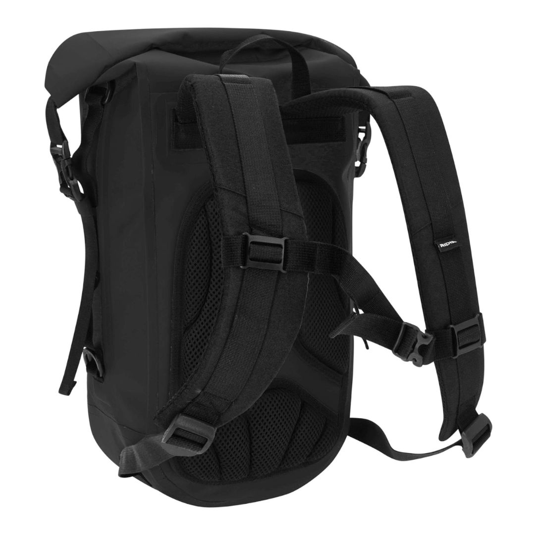 Detajl roll-top zapiranja na Richa nahrbtniku