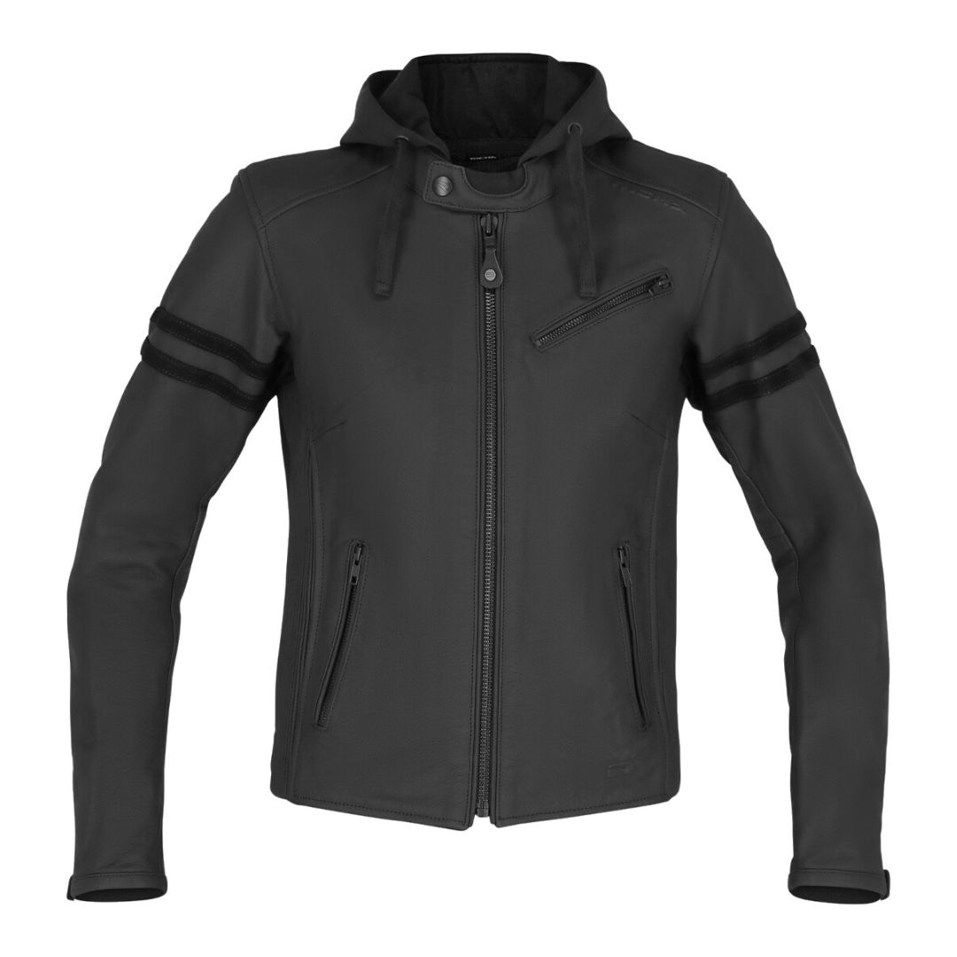 Detalj visokokvalitetne goveđe kože na ženskoj jakni Richa Toulon