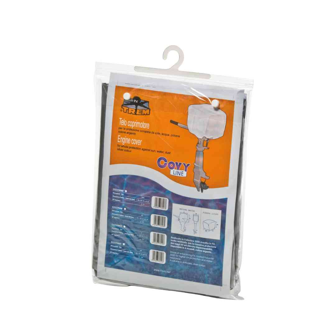 Trem motorni pokrov s srebrnim PU premazom.